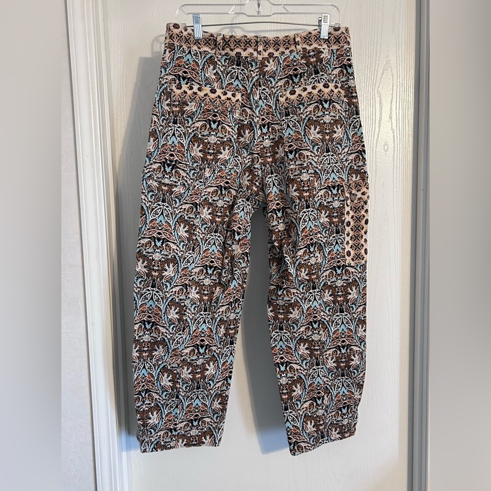 by Anthropologie Women’s corduroy Barrel pants Size 10 - Picture 7 of 9